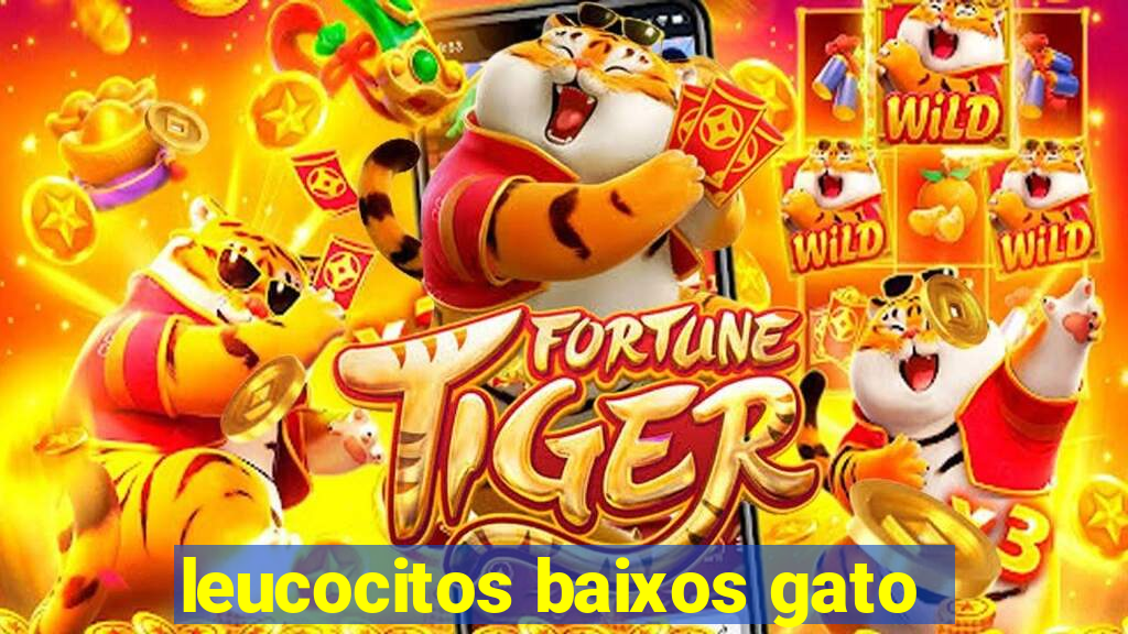 leucocitos baixos gato